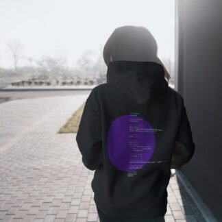 Purple Circle Py Hoodie